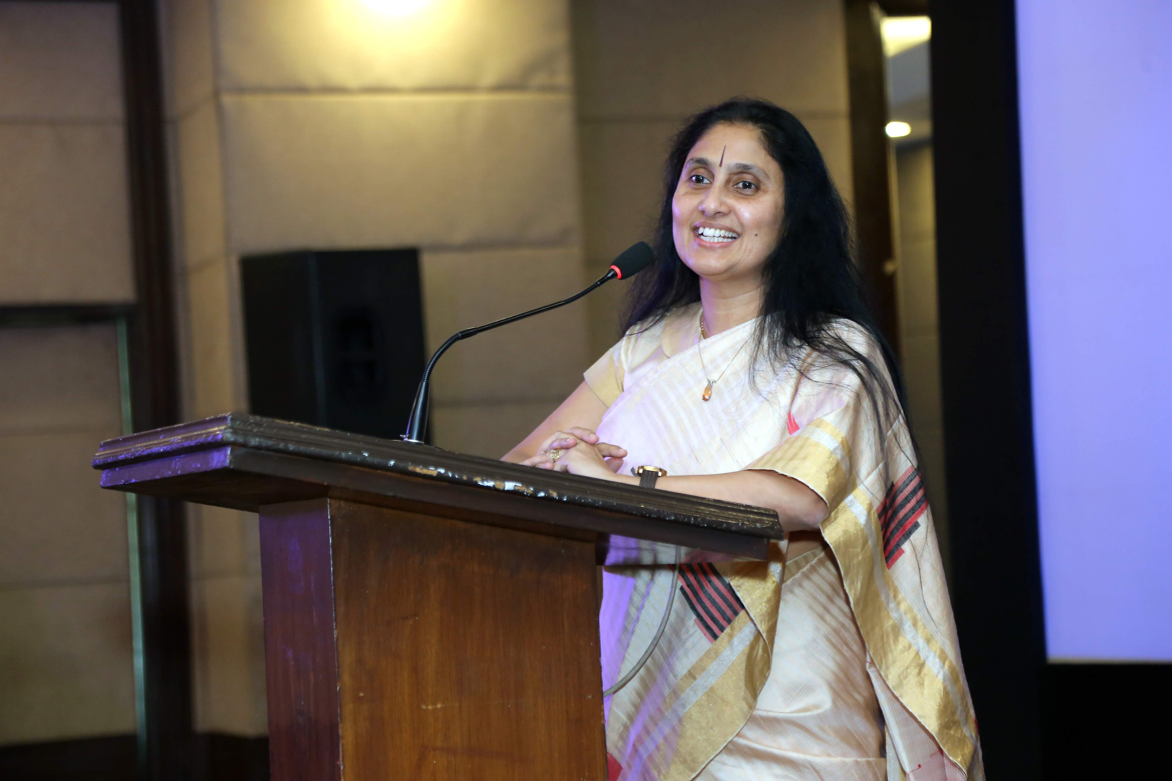 Rekha cmd data patterns speaking at conference